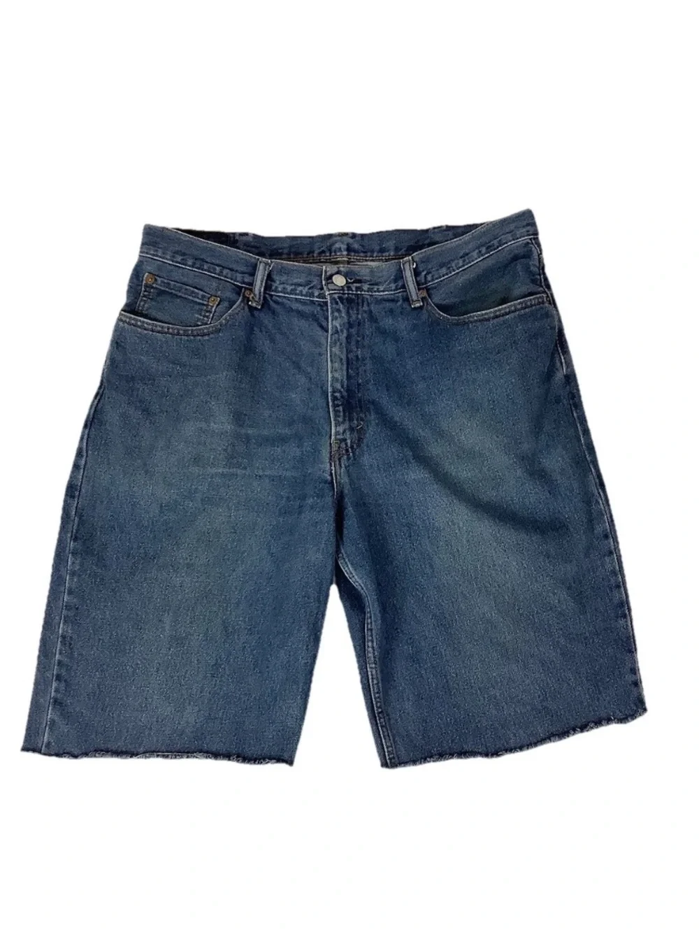 Levi's 560 Men's Sz 38 Cut Off Denim Jorts Shorts 12